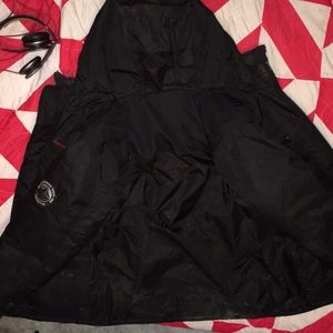 A weather proof coat